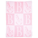 Rocking Horse & Initial Stroller Blanket