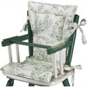 Country Style High Chair Cushions 